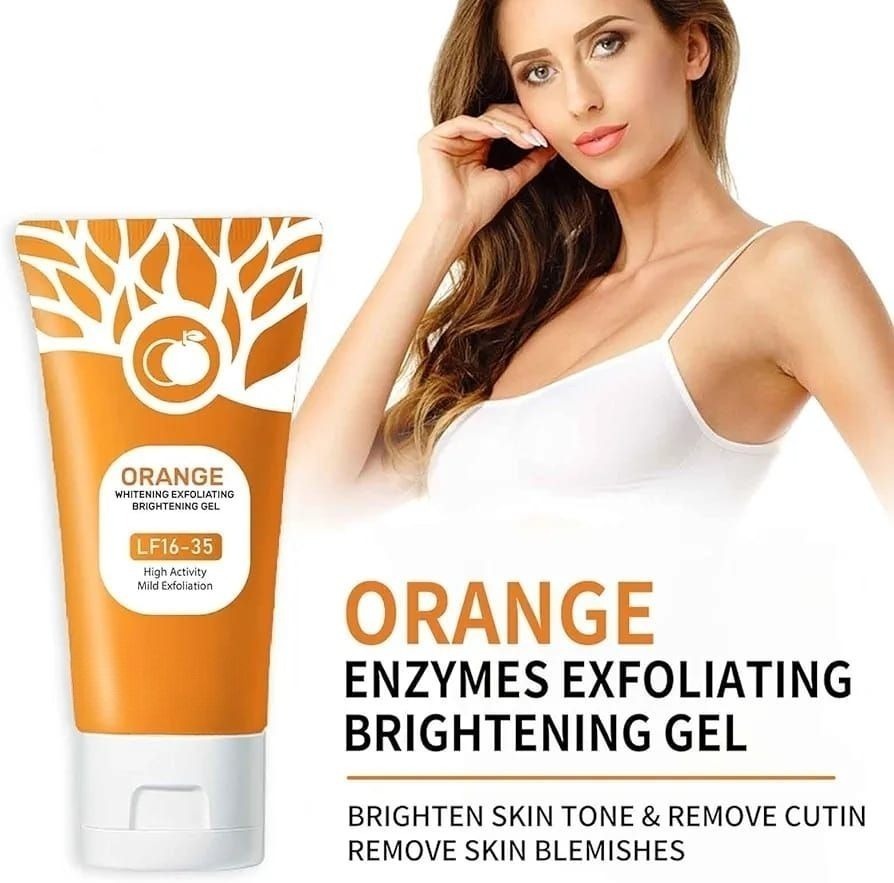 Orange Enzyme Exfoliating Gel – Brightening & Smoothing Facial Care, 60g
