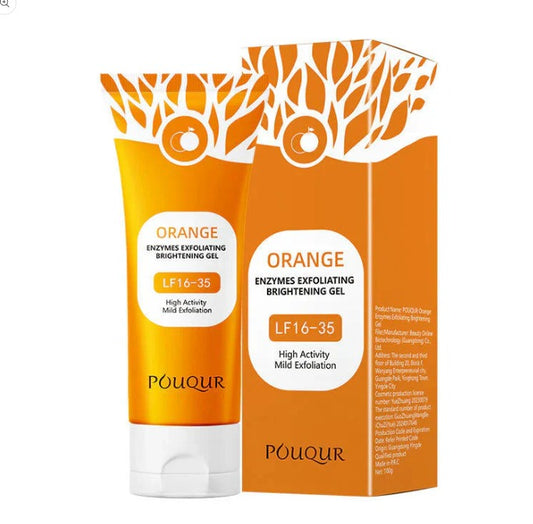 Orange Enzyme Exfoliating Gel – Brightening & Smoothing Facial Care, 60g