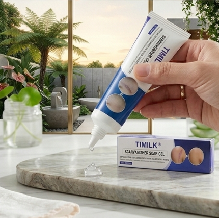 TIMILK Advanced Scarvanisher Gel – Scar & Stretch Mark Care, 30g